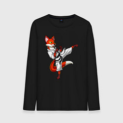 Мужской лонгслив Лис боец