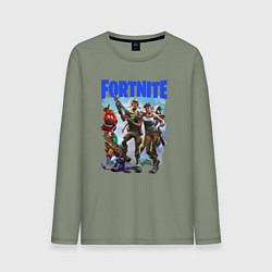 Мужской лонгслив FORTNITE ПЕРСОНАЖИ ИГРЫ
