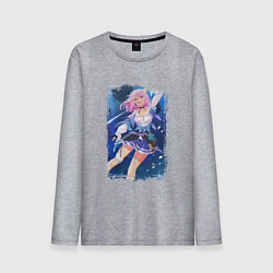 Мужской лонгслив Милашка 7 Марта Honkai star rail