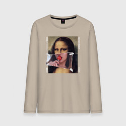 Мужской лонгслив Mona Lisa 202X modern