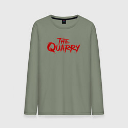 Мужской лонгслив The Quarry logo