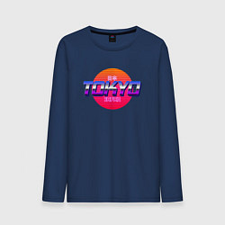 Мужской лонгслив Retrowave Tokyo