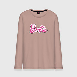 Мужской лонгслив Barbie logo
