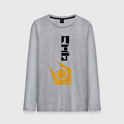 Лонгслив хлопковый мужской Half life - city17, цвет: меланж