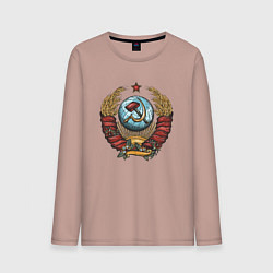 Мужской лонгслив Серп и молот СССР