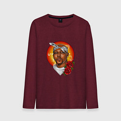 Мужской лонгслив 2Pac rapper