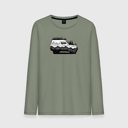 Мужской лонгслив Бездорожье без дорог