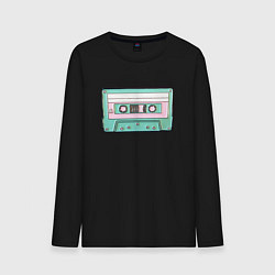Мужской лонгслив Музыкальная кассета - олды поймут