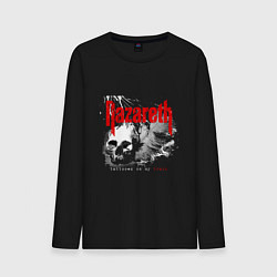 Лонгслив хлопковый мужской NAZARETH rock, цвет: черный