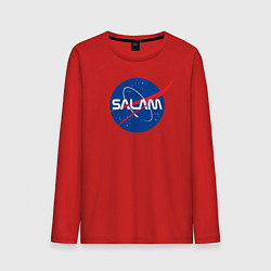 Лонгслив хлопковый мужской SALAM, цвет: красный