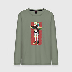 Мужской лонгслив Ребекка Cyberpunk Edgerunner