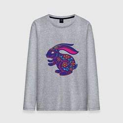 Мужской лонгслив Violet Rabbit