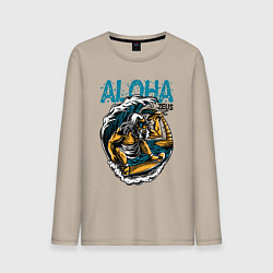 Мужской лонгслив Зевс серфингист