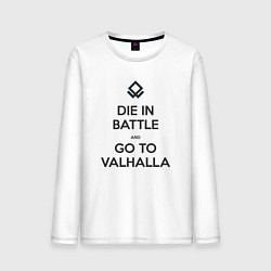 Мужской лонгслив Go to Valhalla