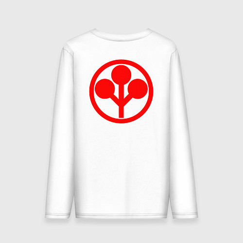 Мужской лонгслив Arasaka uniform / Белый – фото 2