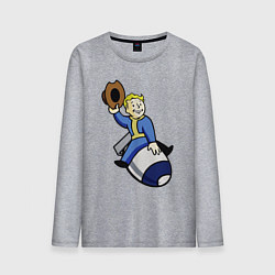 Мужской лонгслив Vault boy - bomb rider