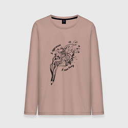 Мужской лонгслив Я художник - я так вижу