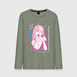 Мужской лонгслив Zero Two anime