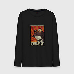 Мужской лонгслив Obey frog