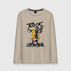 Мужской лонгслив Simpsons Rock