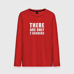 Мужской лонгслив There are only 2 genders