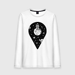 Мужской лонгслив Космическая локация