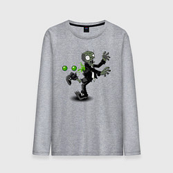 Мужской лонгслив PvZ Зомби атакован