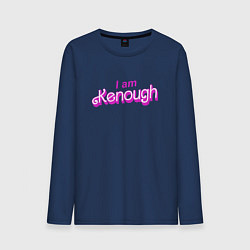 Мужской лонгслив I am kenough barbie