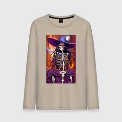 Мужской лонгслив Ведьма-модница в красивом прикиде