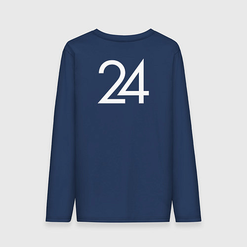 Мужской лонгслив Легенда Коби Брайант / Тёмно-синий – фото 2