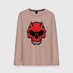 Мужской лонгслив Red skull
