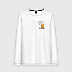 Мужской лонгслив Ленивиц за ноутом