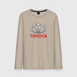 Мужской лонгслив Toyota sport auto brend