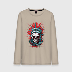 Мужской лонгслив Зомби Статуя Свободы