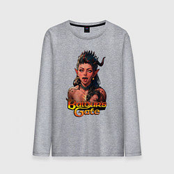 Мужской лонгслив Karlah - Baldurs gate - ahegao