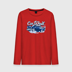 Мужской лонгслив Автомойка