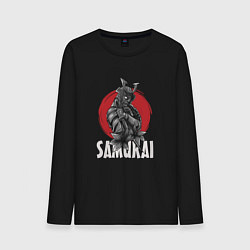 Мужской лонгслив Japanese samurai