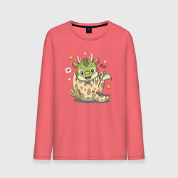 Мужской лонгслив Дракончик