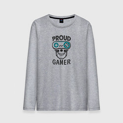 Мужской лонгслив Proud Gamer