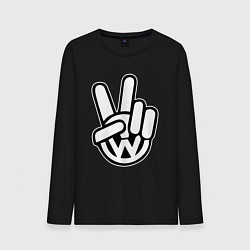 Мужской лонгслив Volkswagen peace
