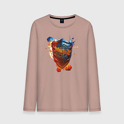 Мужской лонгслив Album Invincible Shield - Judas Priest