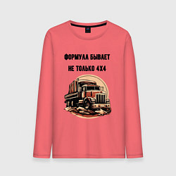 Мужской лонгслив Формула не только 4х4