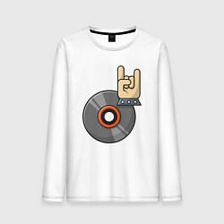 Мужской лонгслив Rock vinyl