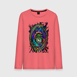 Мужской лонгслив Уроборос милашка