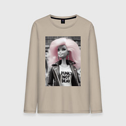 Мужской лонгслив Barbie - punks not dead