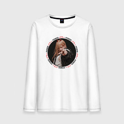 Мужской лонгслив Пауэр - охотница на демонов