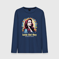 Мужской лонгслив Lana Del Rey Summertime Sadness