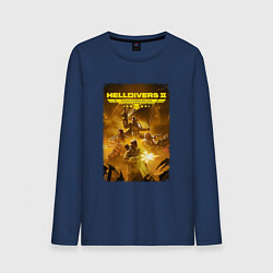 Мужской лонгслив Helldivers 2: Battleground