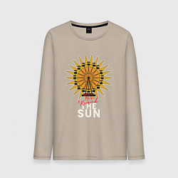 Мужской лонгслив Once more round the Sun