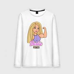 Мужской лонгслив Barbie power